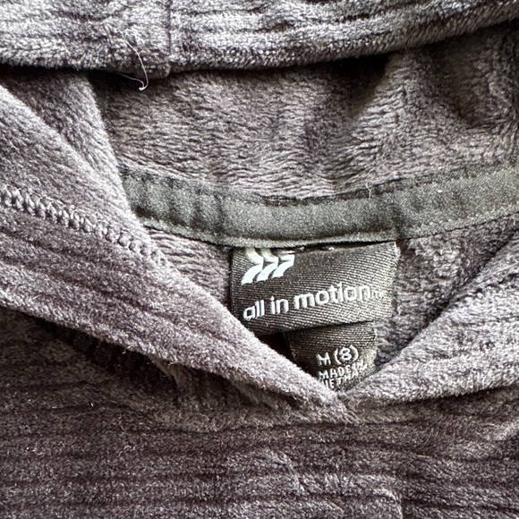 All in Motion Kids Black Hoodie Size 8 - Picture 2 of 6